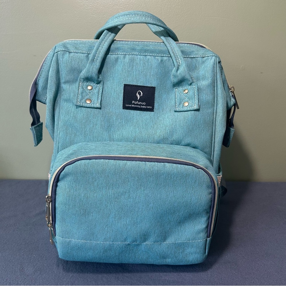 POFUNUO BABY DIAPER BAG WITH USB PORT